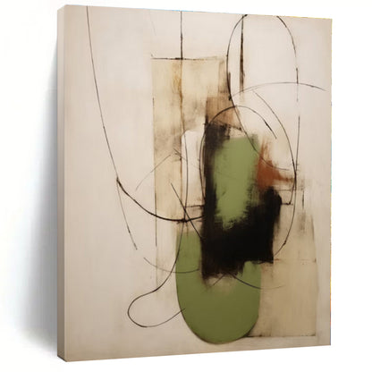 Ink & Acrylic On Canvas CT1294