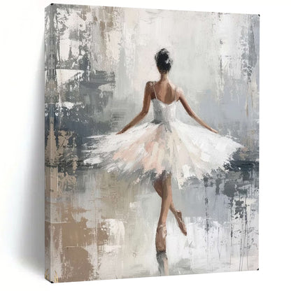 “Impressionistic Ballerina” – Oil Painting On Canvas CT2174