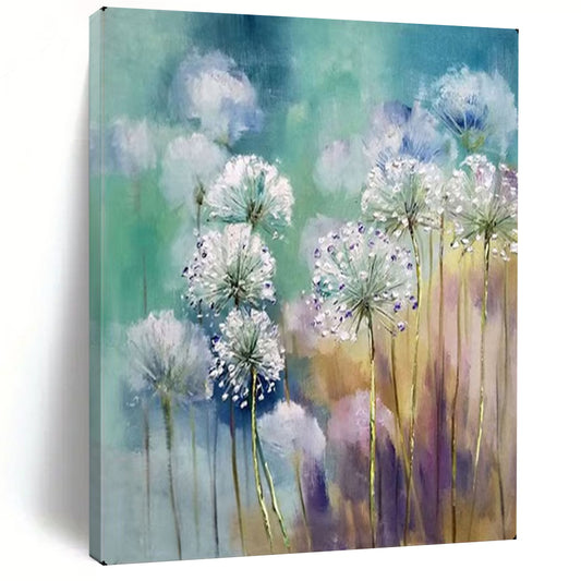 “Blue - Toned Portrait” – Realistic Oil Painting On Canvas CT2151