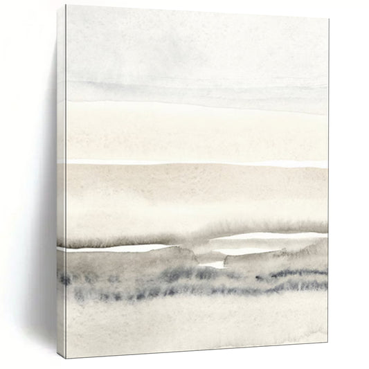 “Gradient Gray Horizons” – Abstract Watercolor Scene with Subtle Layer Transitions CT2055