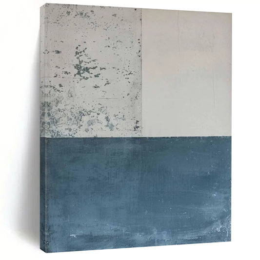 “Minimalist Color Block” - Minimalist Abstract Painting On Canvas DTP085