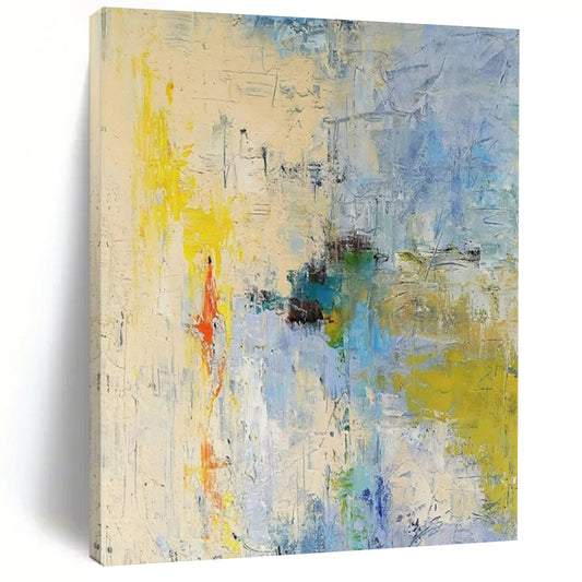 Colorful Abstract Chaos - Expressionist Abstract Painting On Canvas CT2275