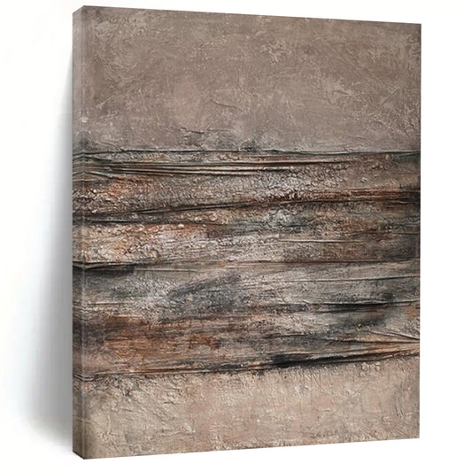 “Brown - Black Layered Textures” – Abstract Layered Art CT0968