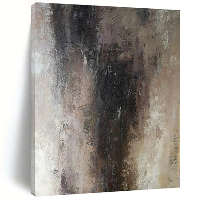 “Neutral Tones Abstract Gradient”，Subtle - Toned Abstract Painting CT0367