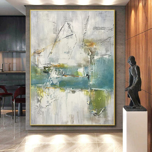 “Subtle Color Blocks” ，Minimalist Abstract Art CT0893
