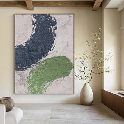 “Bold Color Strokes” - Expressive Abstract Painting On Canvas DKH1072