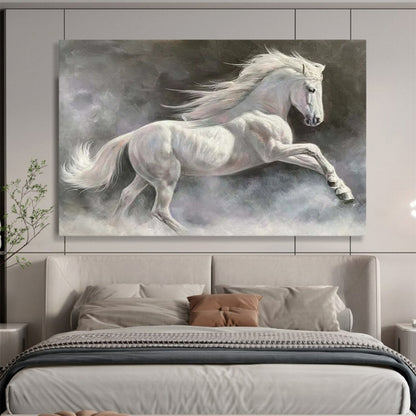 “Ghost Horse” – Surrealist Equine Oil Painting CT1744