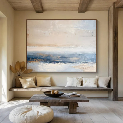 “Coastal Haze Abstraction” – Abstract Acrylic Painting CT1730