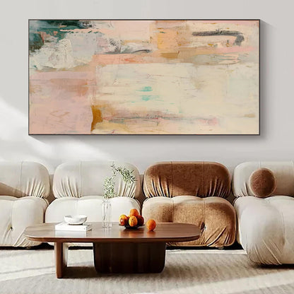 “Pastel Abstract” ，Abstract Expressionist Acrylic Painting CT0942