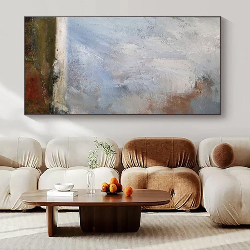 “Soft Toned Abstract Landscape” – Abstract Landscape Painting CT1140