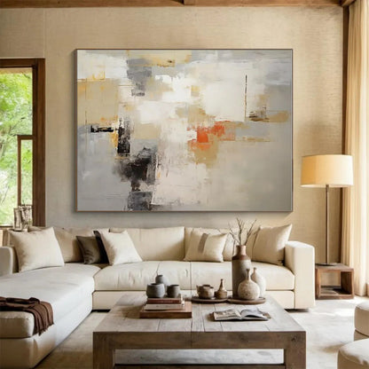 “Subtle Color - Block Harmony” ，Abstract Color - Field Art CT0870