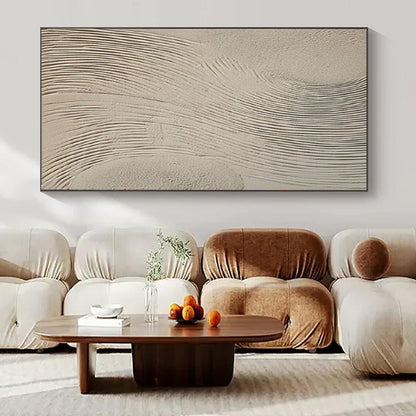 “Fluid Textured Abstract” ，Abstract Textured Relief Art CT0960