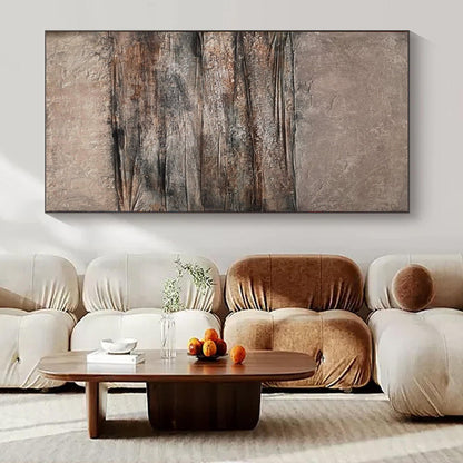 “Brown - Black Layered Textures” – Abstract Layered Art CT0968