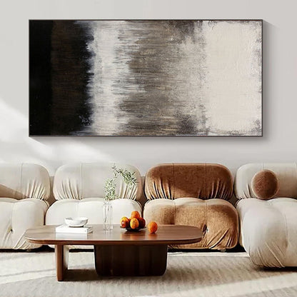 “Neutral Toned Abstract Drips” – Abstract Expressionist Painting CT1137