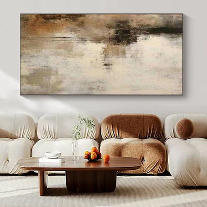 Soft Earth Tones & Gentle Blurs - Abstract Landscape Art CT1210