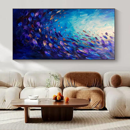 “Vibrant Underwater World” – Impressionistic Marine Painting CT1064