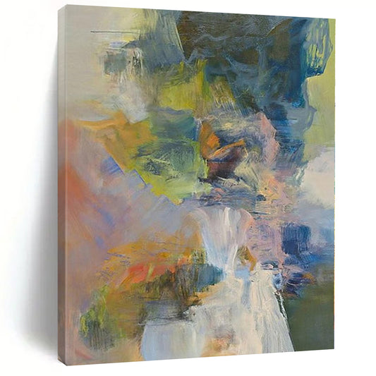 “Colorful Abstract Expression” Acrylic Painting CT0173