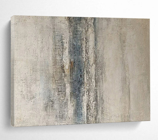 “Minimalist Textured Gray” - Grays, soft blues; subtle, textured minimalist abstraction CT1624