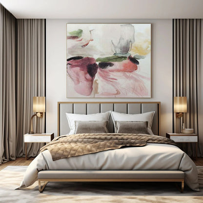 “Dreamy Root Vegetables” – Abstract Watercolor - Inspired Painting CT1067