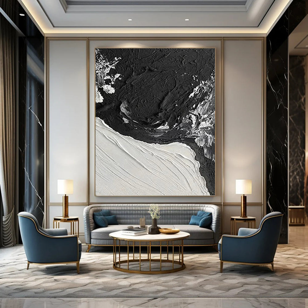 “Starry Night Sailboat” - Colorful Impressionistic Seascape Painting DKH1048