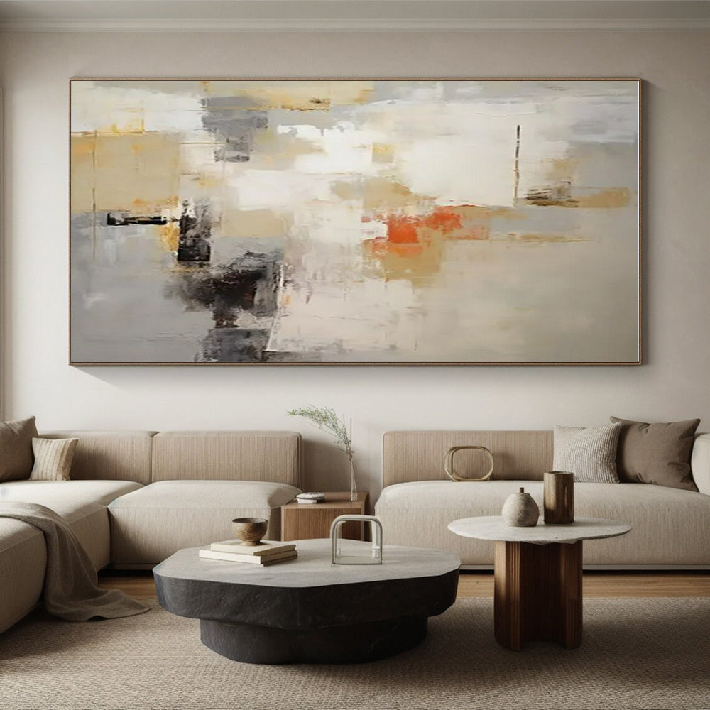 “Subtle Color - Block Harmony” ，Abstract Color - Field Art CT0870