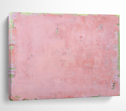 Pale Pink with Subtle Textures - Soft Color Field Art CT1791