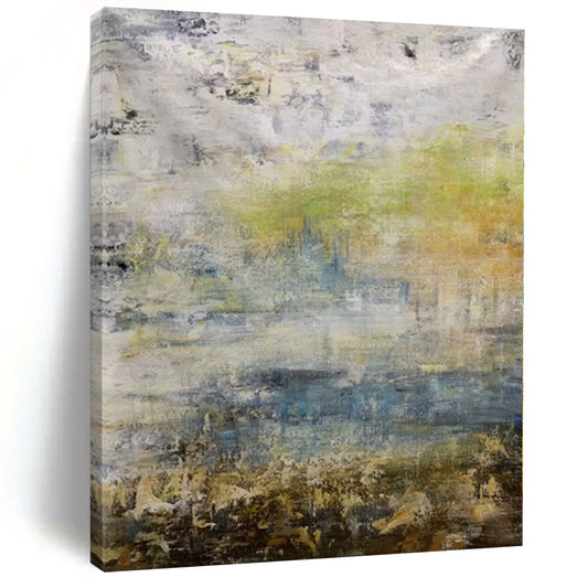 “Mixed Tones Abstract Landscape”，Impressionistic Abstract Painting CT0379