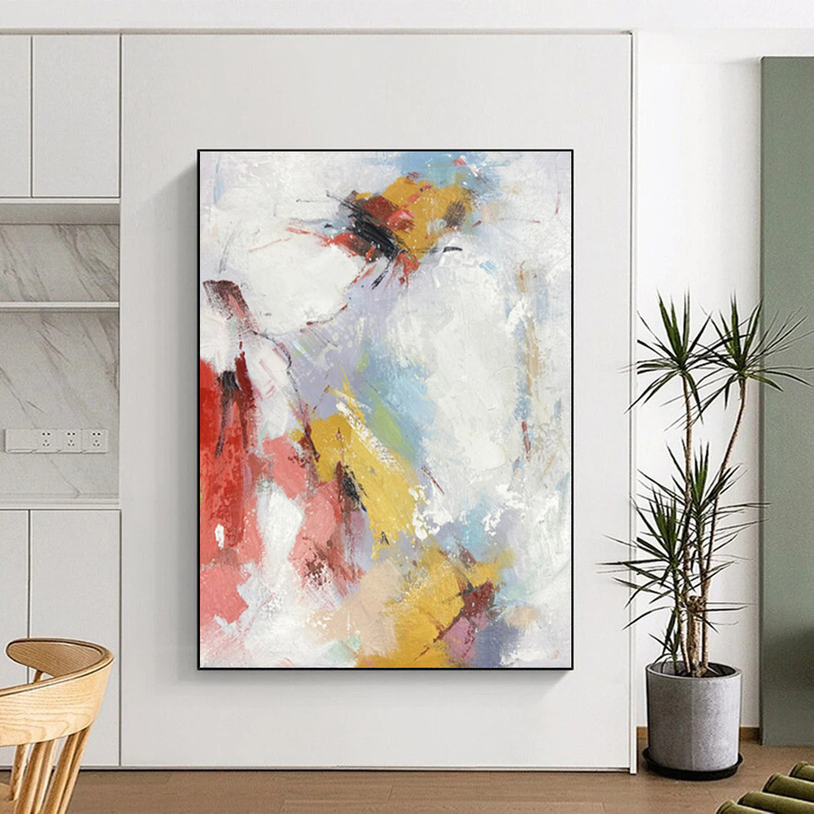 “Colorful Abstract Impressions” Abstract Acrylic Art CT0294