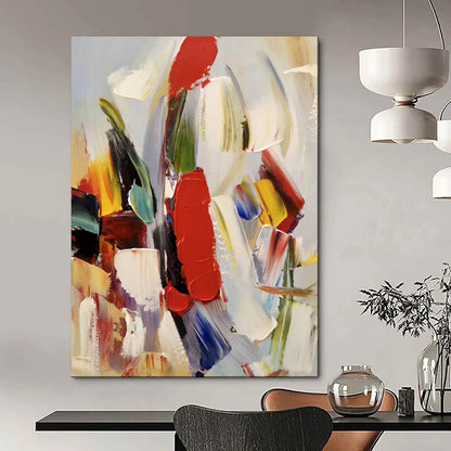 Color Explosion Abstract Expressionist Masterpiece CT1955