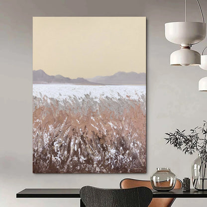 “Desert Hues Landscape” – Textured Abstract Landscape Oil CT2090