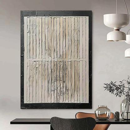 “Textured Neutral Abstract” - Abstract Painting On Canvas CT2352