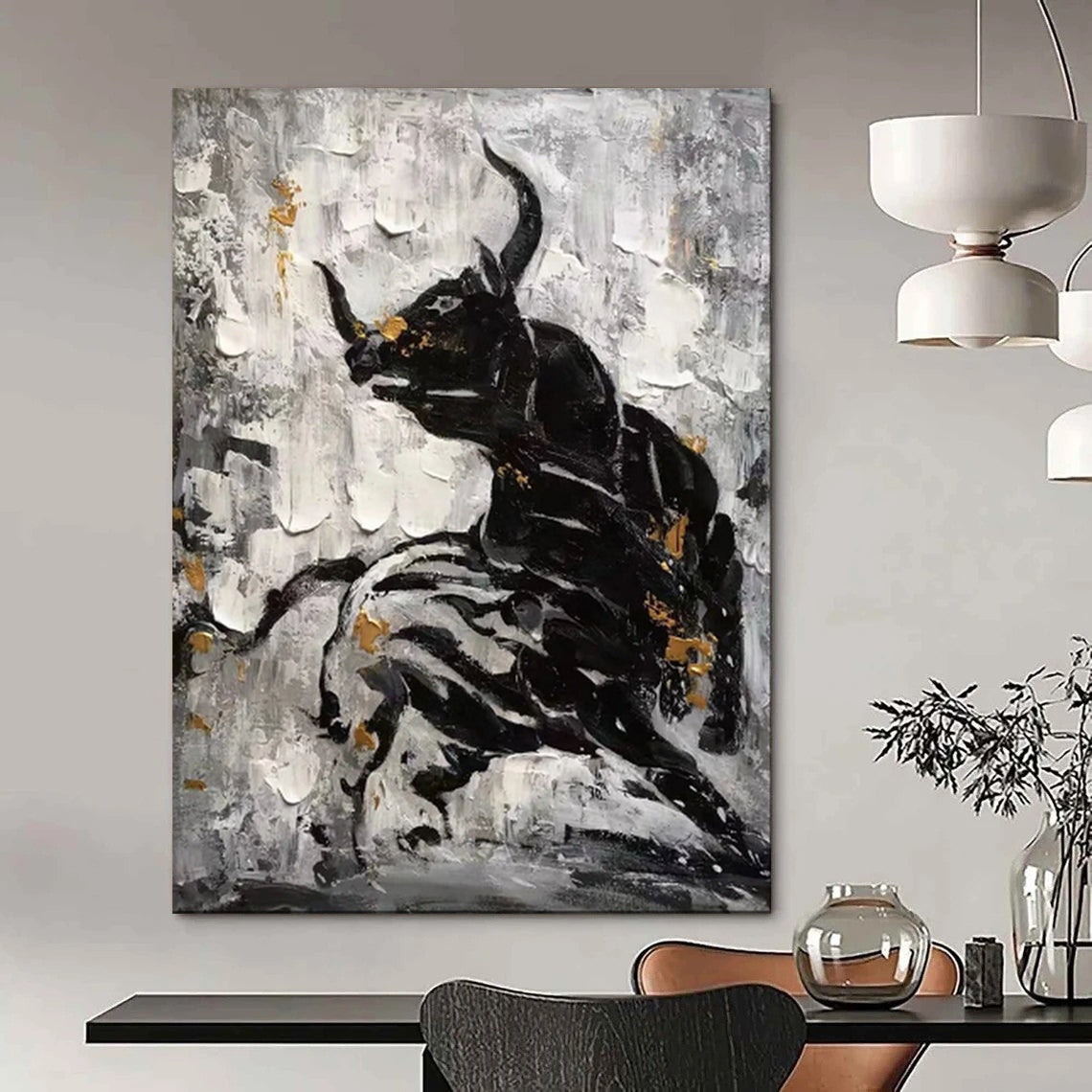 “Rain - Like Textures in Gray and Brown - Textured Abstract” - Textured Abstract Art CT1968