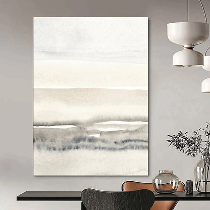 “Gradient Gray Horizons” – Abstract Watercolor Scene with Subtle Layer Transitions CT2055