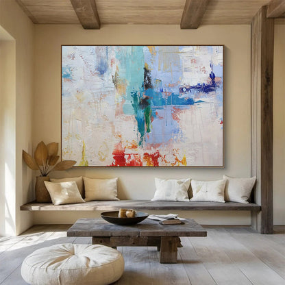 “Pastel Chaos” – Abstract Expressionist Acrylic Painting CT1737