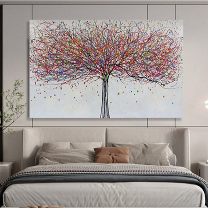 “Rainbow Canopy Tree” – Abstract Acrylic Painting CT1727