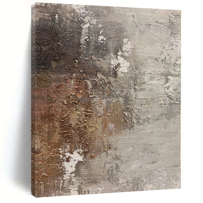 Large-Scale Custom Hand-Painted Abstract Canvas for Dining Room & Hotel Corridors