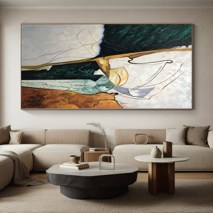 “Surreal Abstract Forms” Abstract Acrylic Art CT0340