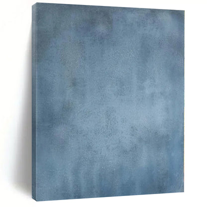 “Blue Textured Monochrome” Acrylic Painting CT0158