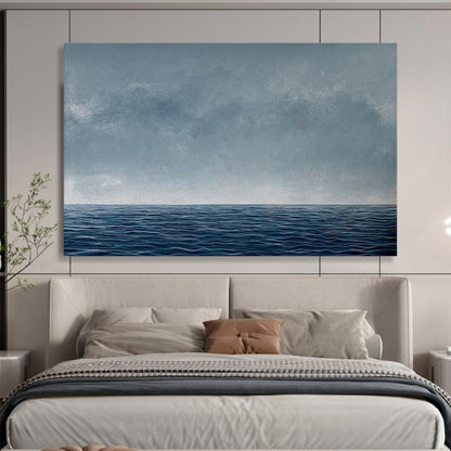 Calm seascape with a smooth horizon and a gradient sky CT1668