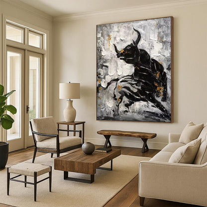 “Rain - Like Textures in Gray and Brown - Textured Abstract” - Textured Abstract Art CT1968