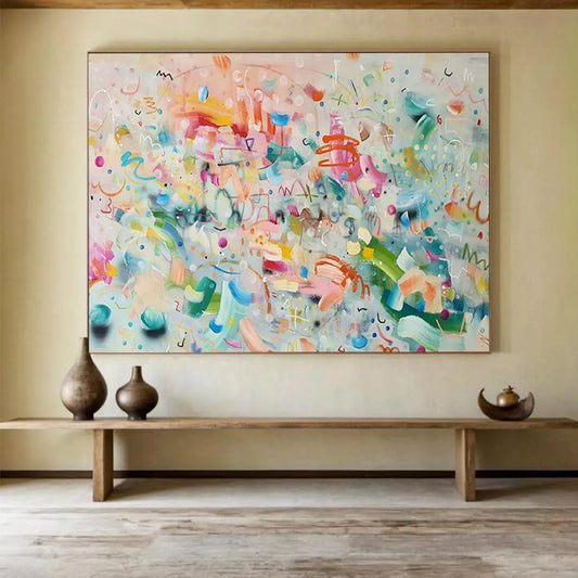 “Whimsical Carnival” - Bright, varied hues; playful, chaotic shapes and doodles CT1496