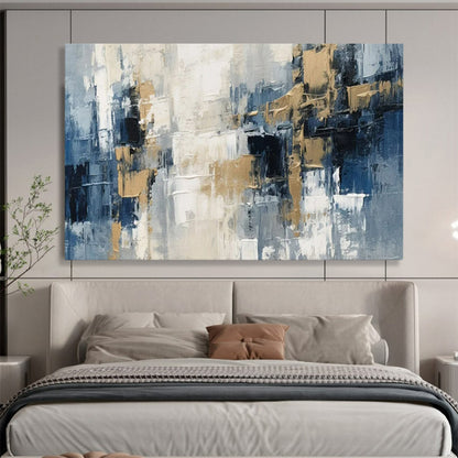 “Urban Abstract Fusion” – Abstract Cityscape Acrylic Painting CT1706