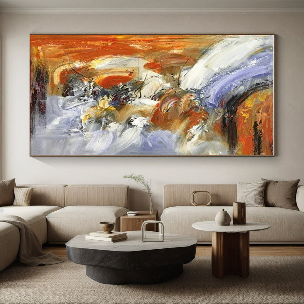 “Colorful Abstract Impasto”，Abstract Impasto Art CT0619