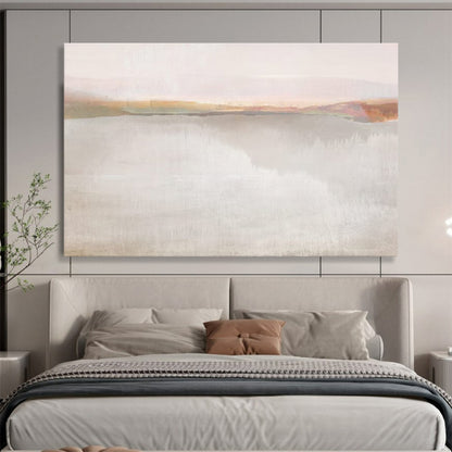 “Muted Landscape” Subtle Scenic Painting On Canvas DLZ120