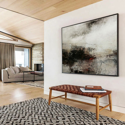 Monochromatic abstract landscape with soft, blended tones CT1676