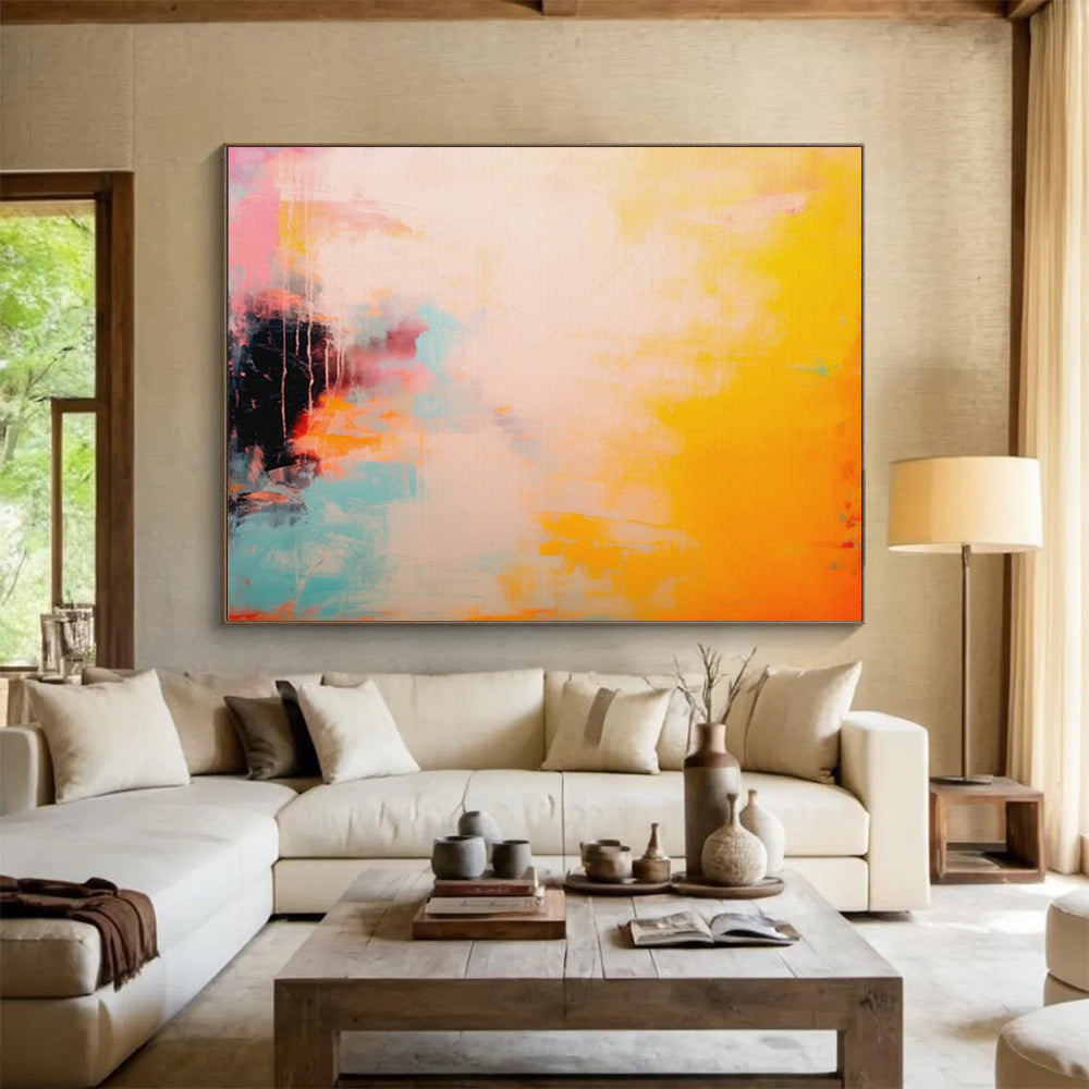 Soft, pastel - hued abstract with blended edges CT1681