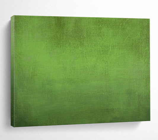 Deep Green Textured Canvas - Earthy Abstract Art CT1792