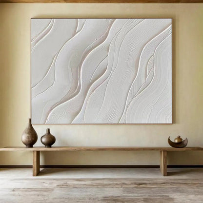 “Sculpted Wave Serenity” – Abstract Acrylic Painting CT1733