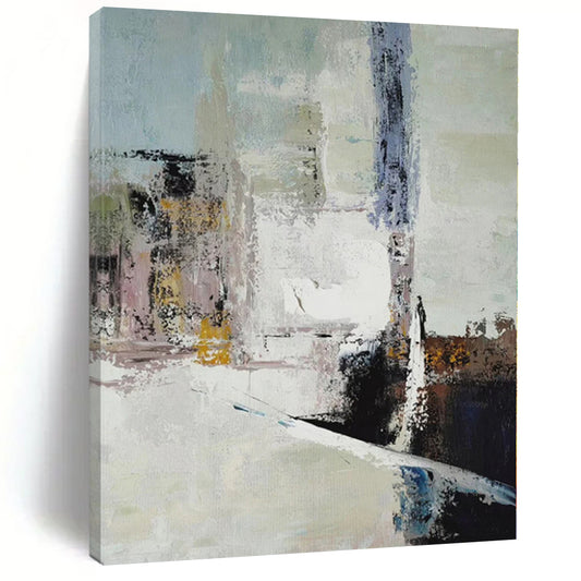 “Multi - Colored Urban Abstract”，Urban Abstract Painting CT0352