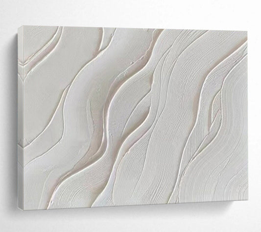 “Sculpted Wave Serenity” – Abstract Acrylic Painting CT1733
